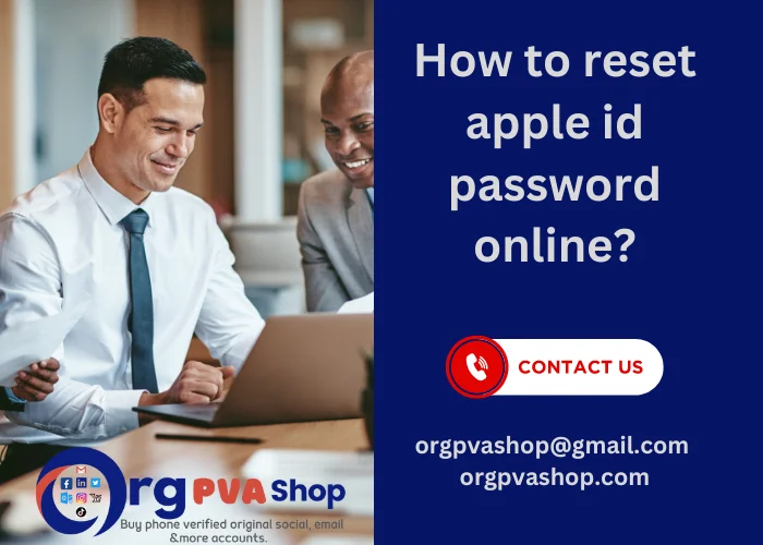 reset apple id password online