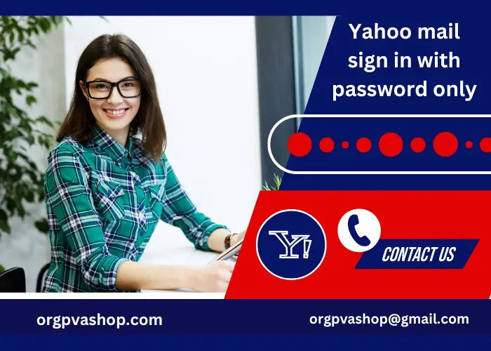 Yahoo mail sign in with password only