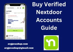 Buy Verified Nextdoor Accounts