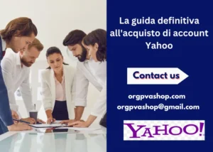 Acquista account Yahoo