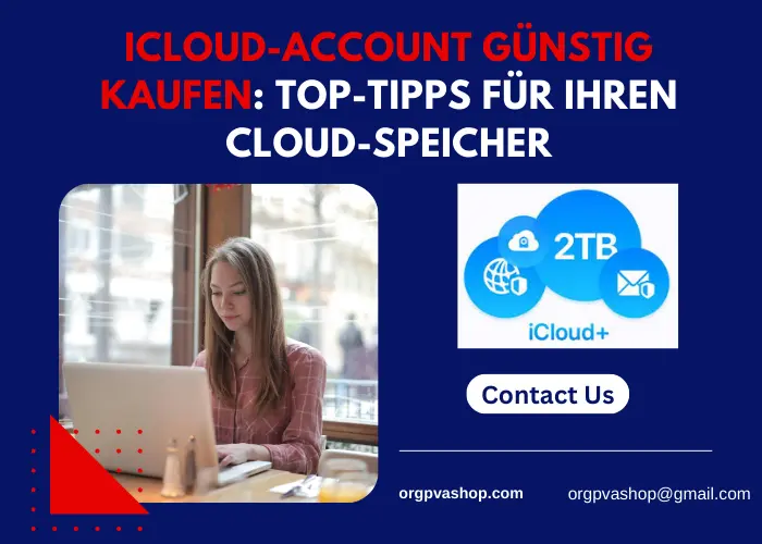 iCloud Konto kaufen günstig