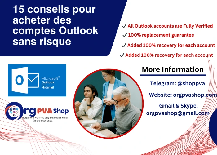 Acheter des comptes Outlook