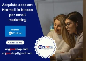 Acquista account Hotmail in blocco