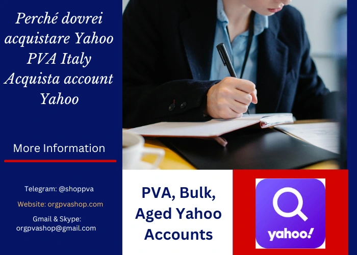 Acquista account Yahoo