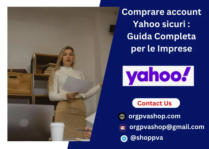 Comprare account Yahoo sicuri